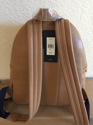 Tommy Hilfiger Pauletta Backpack Purse.  Camel pebble leather. Tommy Hilfiger Pauletta Small Leather Backpack NWT | eBay main image 3