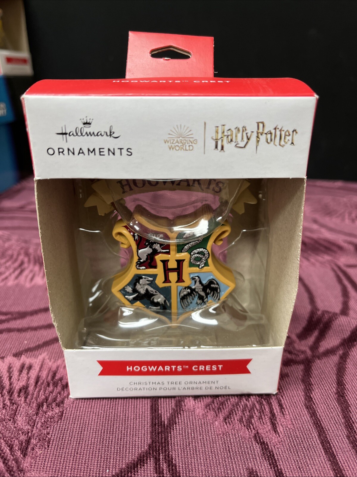 Harry Potter Hogwarts Crest Hallmark Ornament