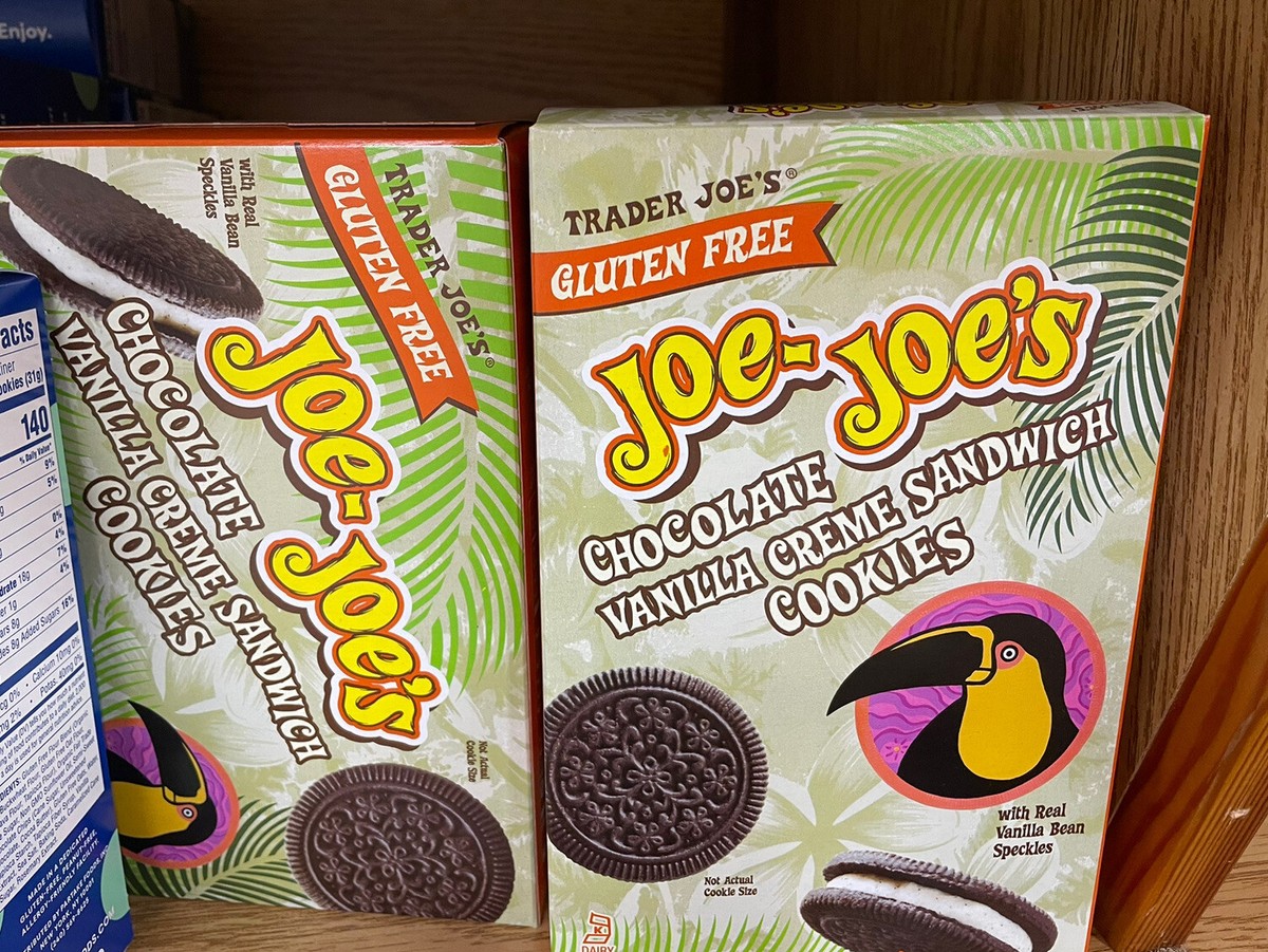 2 Pack Trader Joe's Joe Joe's Cookies Gluten Free Chocolate