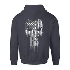 Howitzer Style Men's Hoodie We Skull Military Grunt MFG
