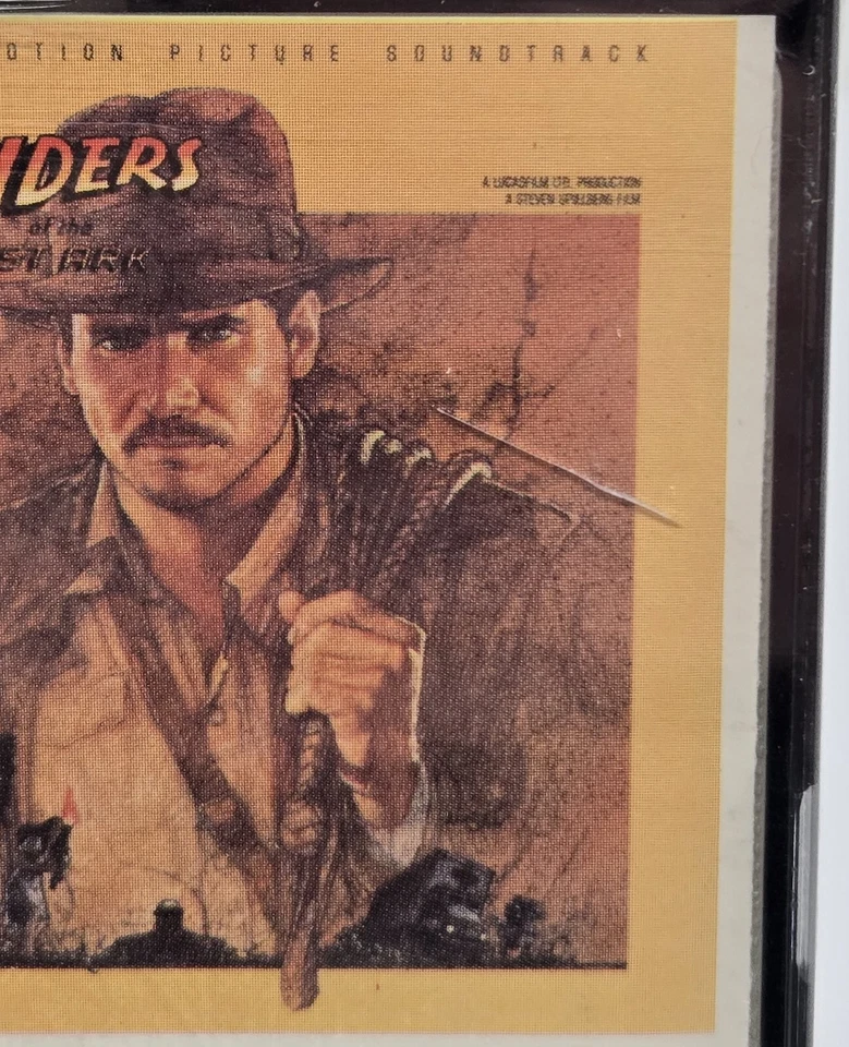 Indiana Jones Raiders of the Lost Ark Soundtrack Cassette Tape Brand New Sealed - Image 3 of 4