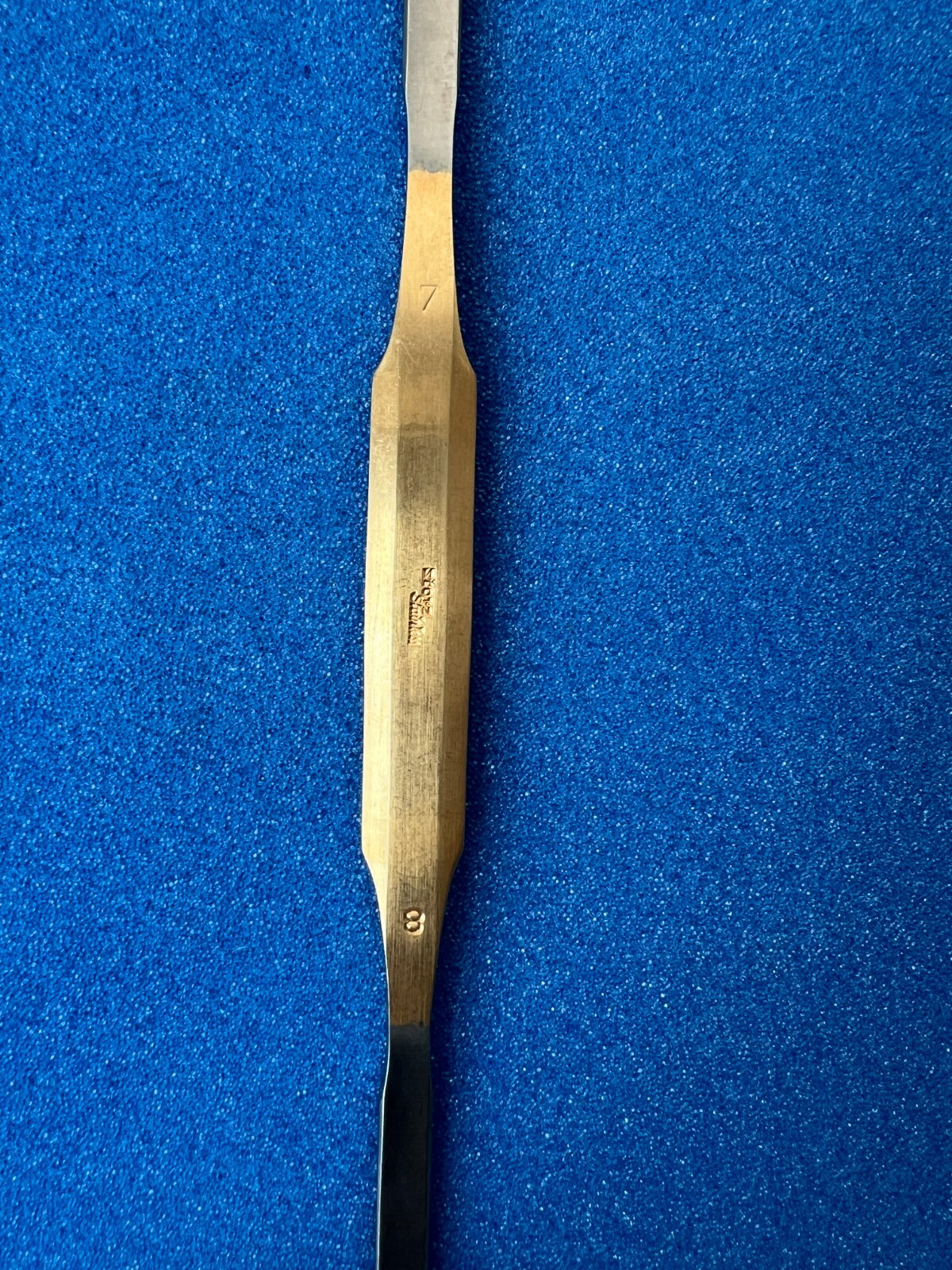 Karl Storz P-1000-8 Gold Double Ended Rasp #7, #8, 8-1/2