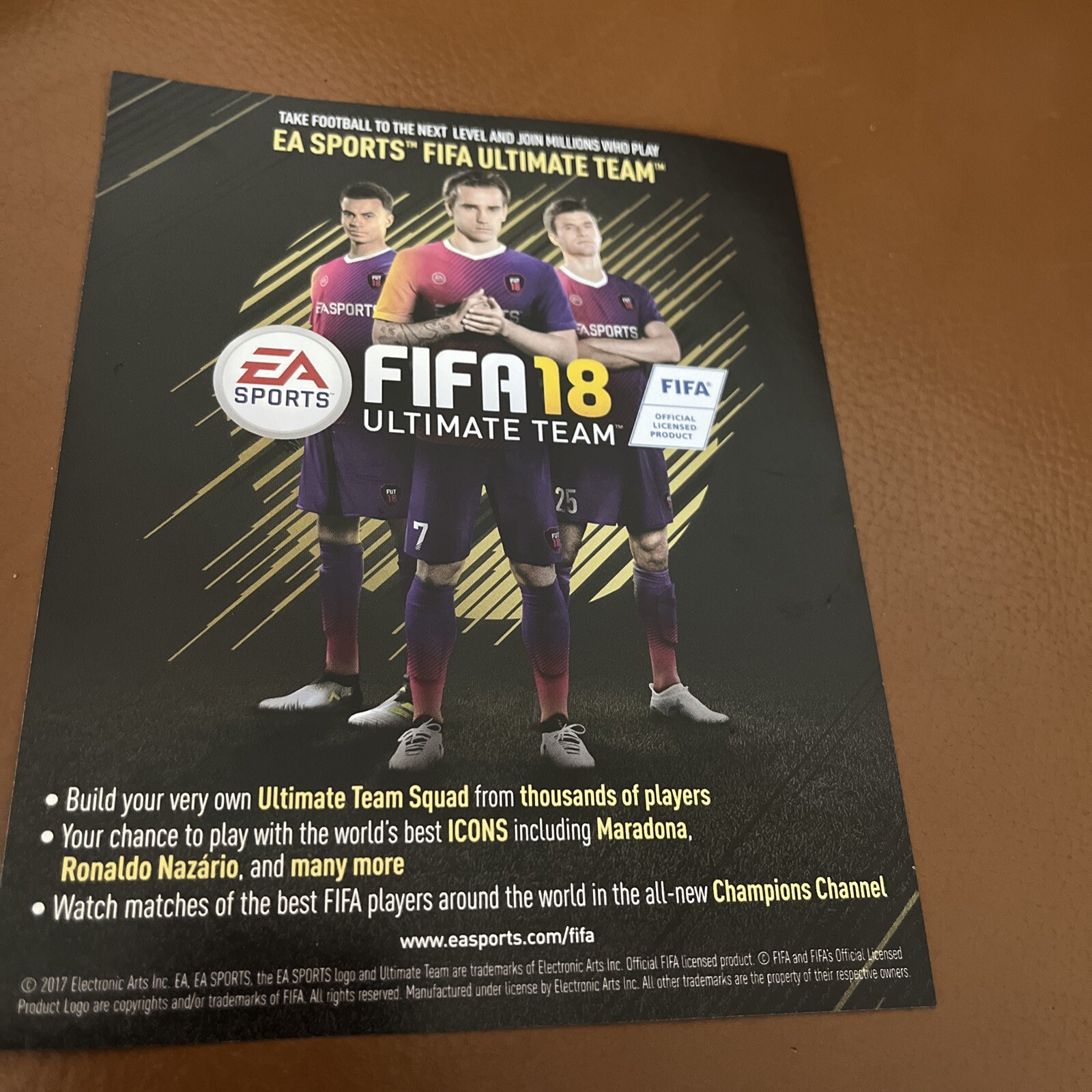 Sony PlayStation FIFA 18 1TB with FIFA 18 Ultimate Team Icons and Rare  Player Pack Games Consoles - Zavvi US