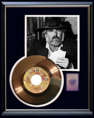 KENNY ROGERS 45 RPM GOLD RECORD THE GAMBLER NON RIAA AWARD RARE !! | eBay