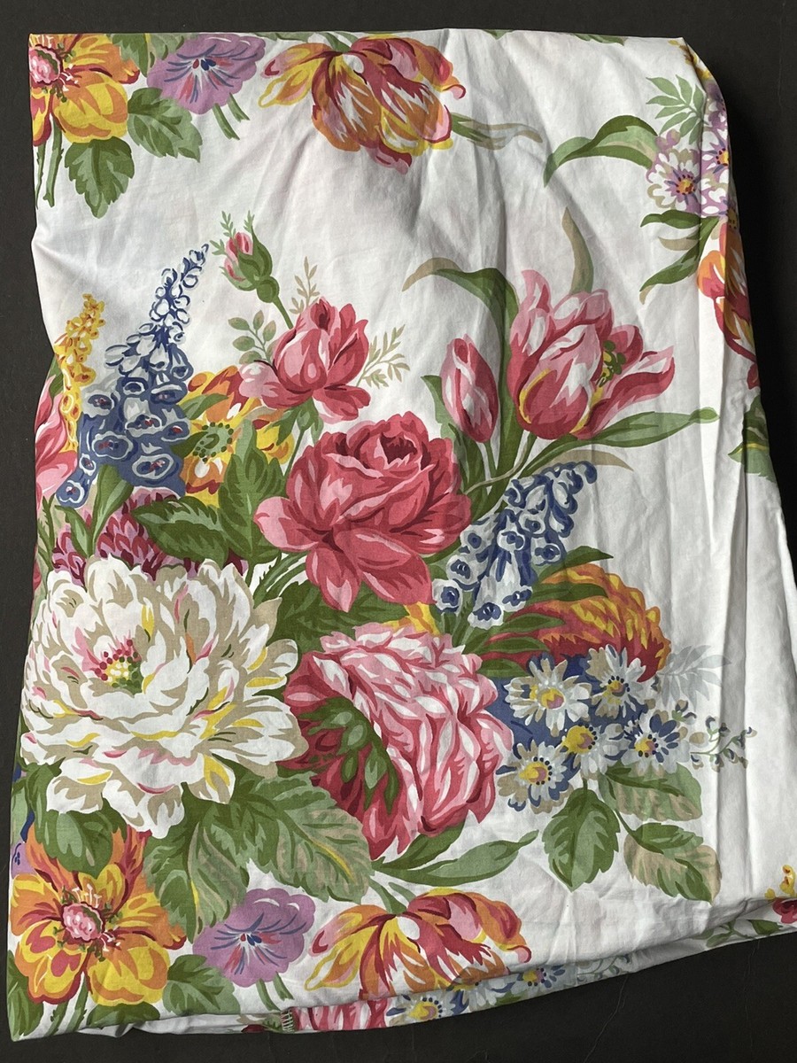 RALPH LAUREN フィッティドシーツ　ダブル　ローラ　花柄 RALPH LAUREN フィッティドシーツ ダブル ローラ 花柄 Ralph Lauren