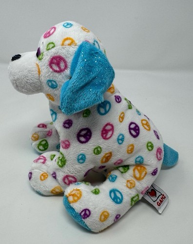 Ganz Webkinz Peace Puppy Plush Stuffed Animal - No Code VTG Collectible - Imagen 2 de 4