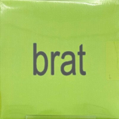 Charli XCX - BRAT LP - Black Ice Colored Vinyl Album - SEALED NEW