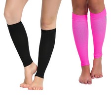 CALF COMPRESSION SLEEVES Support Sleeve Shin Tights Splints Muscle Injury Guards