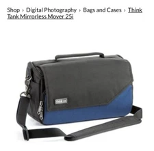 Think Tank Photo Mirrorless Mover 25i Camera Shoulder Bag Black/Blue