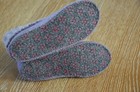 Haflinger Girls Purple Flower Wool Slippers Size EURO 30/US 12 EUC — photo 6