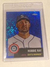 2022 Topps Chrome Platinum Robbie Ray Blue Mini Diamond Refractor Serial #/199