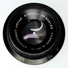 Goerz 6in f9 Apochromat Red Dot Artar Barrel Lens 805123