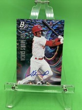 2018 Bowman Platinum Top Prospects Ice Adolis Garcia Auto ROOKIE 18/50 SSP