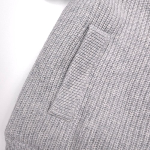 $698 Bloomingdales Wool & Cashmere Zip Front Filled Knit Jacket Mens Size 2XL - Picture 7 of 15