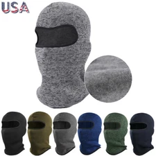 Windproof Fleece Ski Full Face Mask Neck Warm Balaclava for Winter Cold Weather