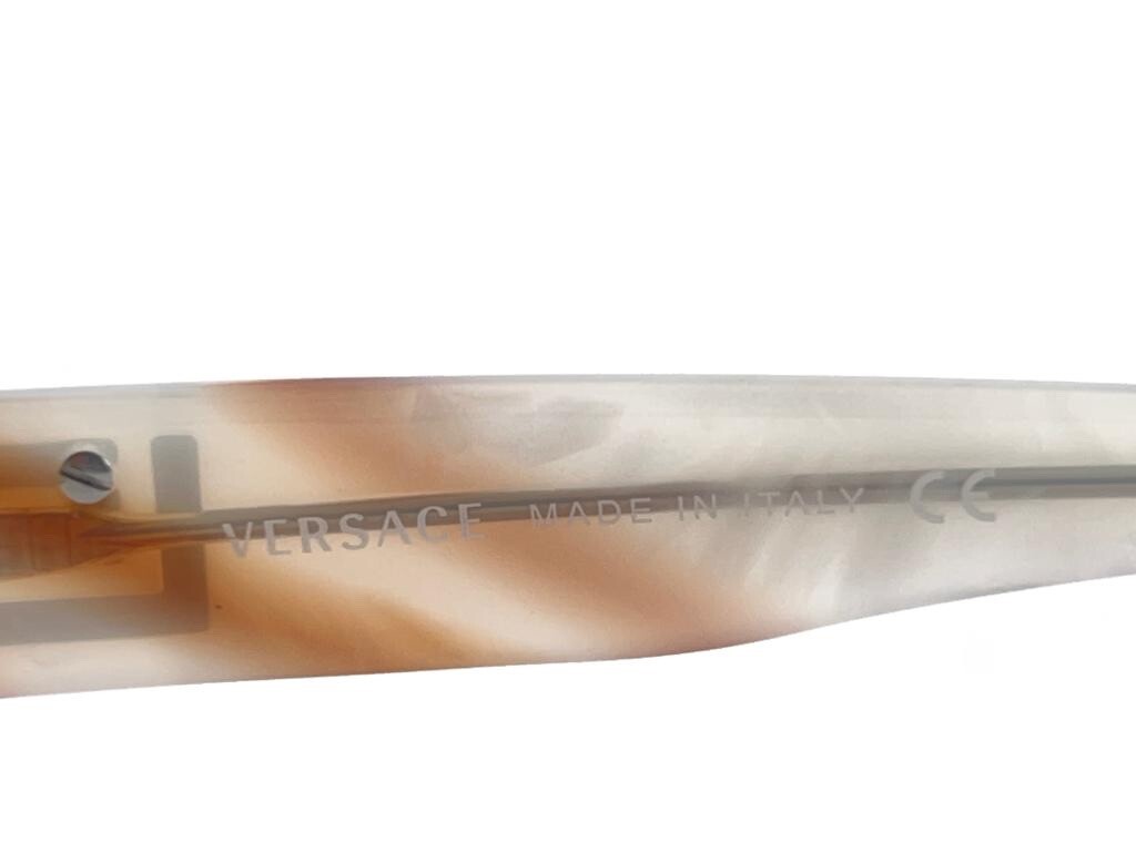 VINTAGE VERSACE MOD 1122 RECTANGULAR ROSE FRAME S… - image 8