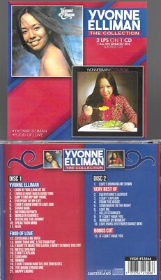 YVONNE ELLIMAN-IF I CAN'T HAVE YOU-2 LPS ON 2 CDS + HER GREATEST HITS-NEW IMPORT