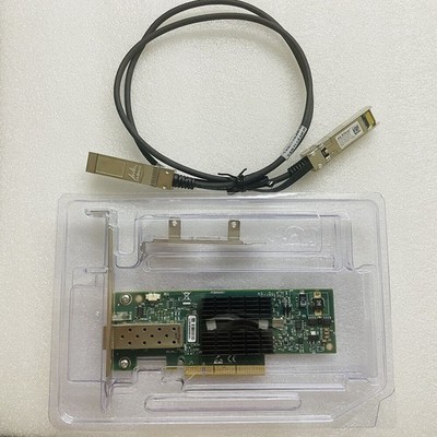 MELLANOX MNPA19-XTR 10GB CONNECTX-2 PCIe X8 SFP+ NETWORK CARD w/ SFP CABLE US @z