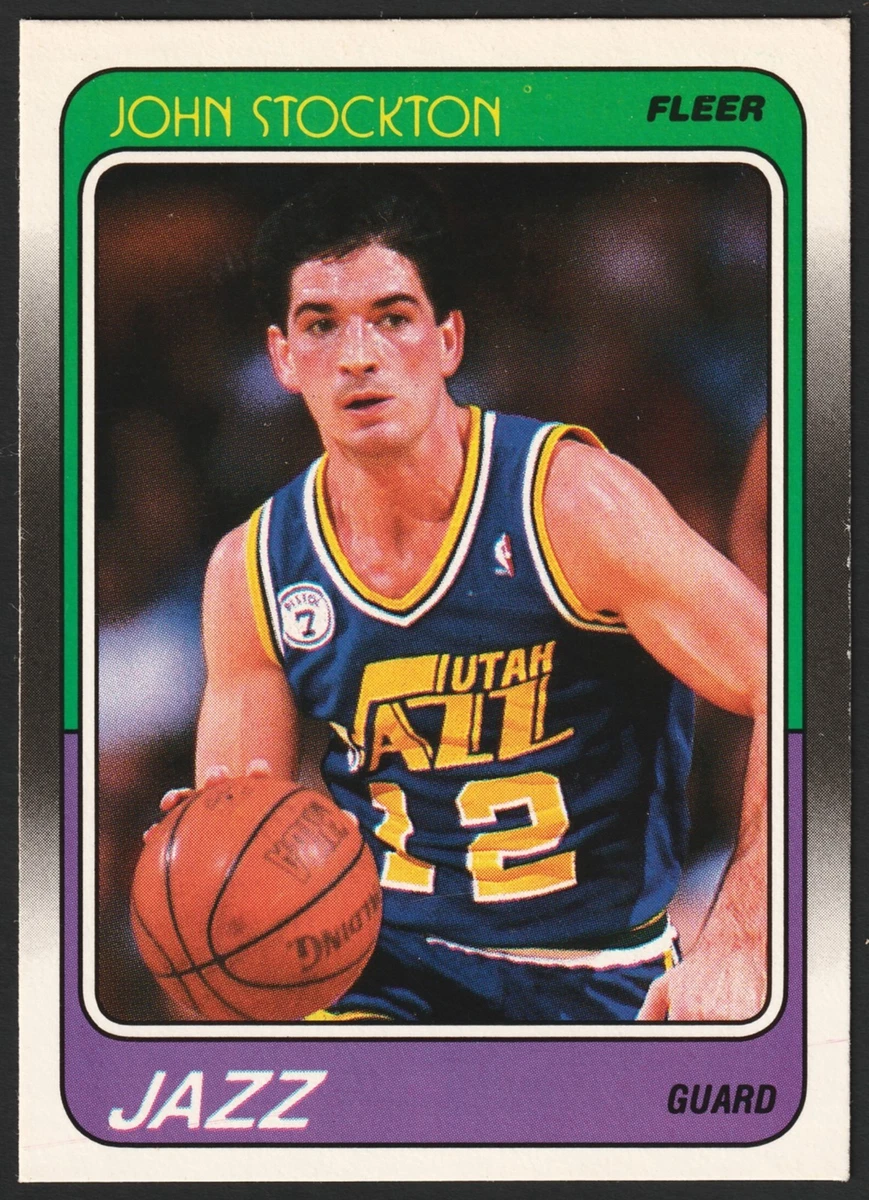 John Stockton Basketball Rookie Sports Trading Cards & Accessories