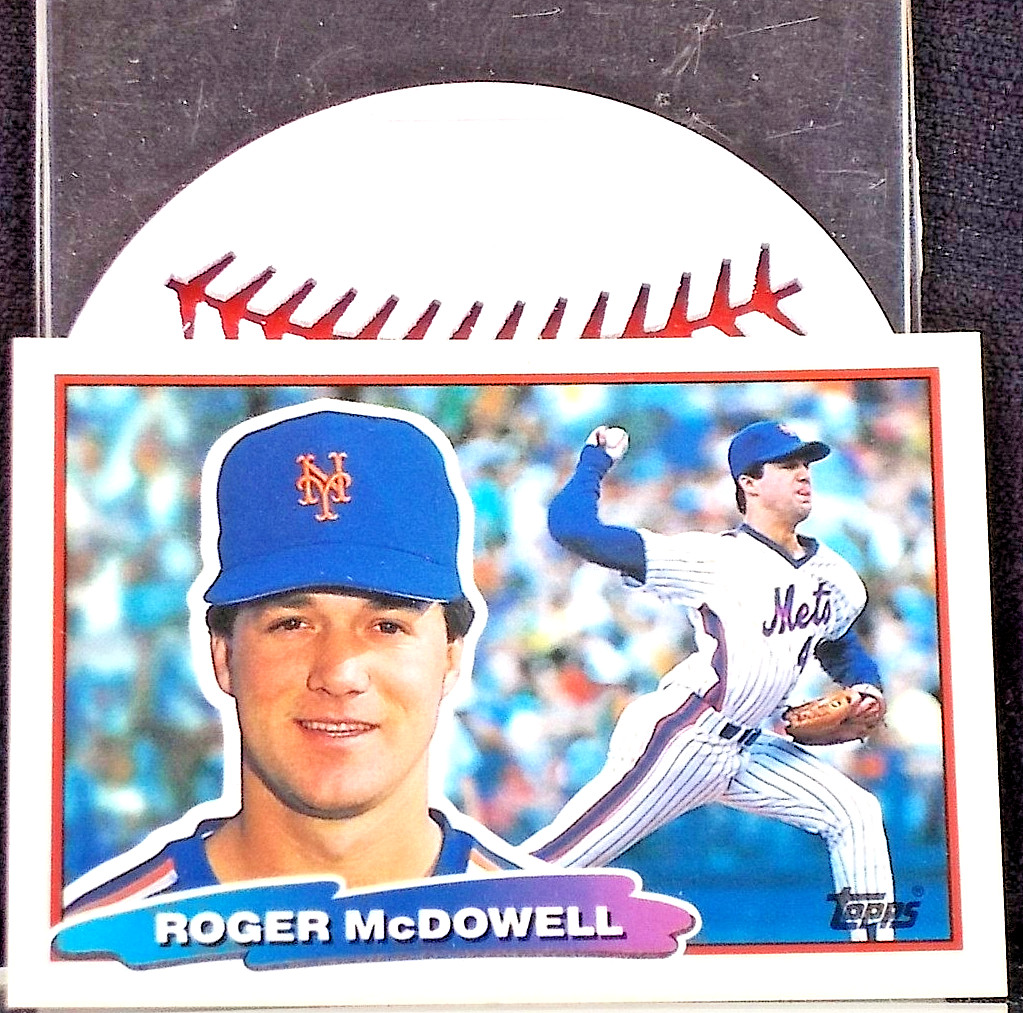 1988 TOPPS BIG Baseball Card # 101 *** ROGER McDOWELL *** New York Mets