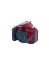 Nikon SLR Digital Camera DSLR D5300 Double Zoom Kit 2 Red Used