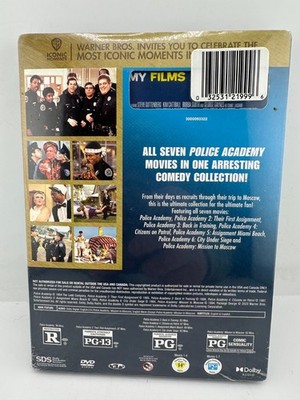 Police Academy 7 Film Collection DVD Box Set 7 Movies Warner Bros