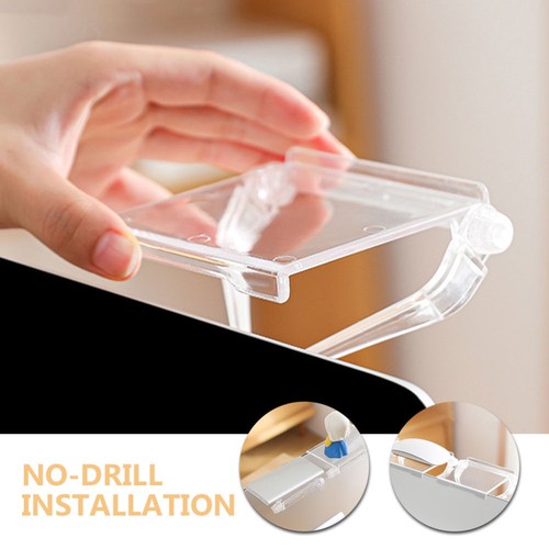 2 Pcs Shelf Bracket Monitor Storage Floating Shelves for Game Consoles - 第 6/12 張圖片