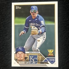 2023 Topps Series One Bobby Witt Jr 7 Rookie Card