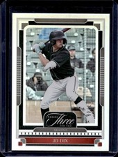 2025 Panini Three and Two JD Dix Holo Silver #/49 Diamondbacks