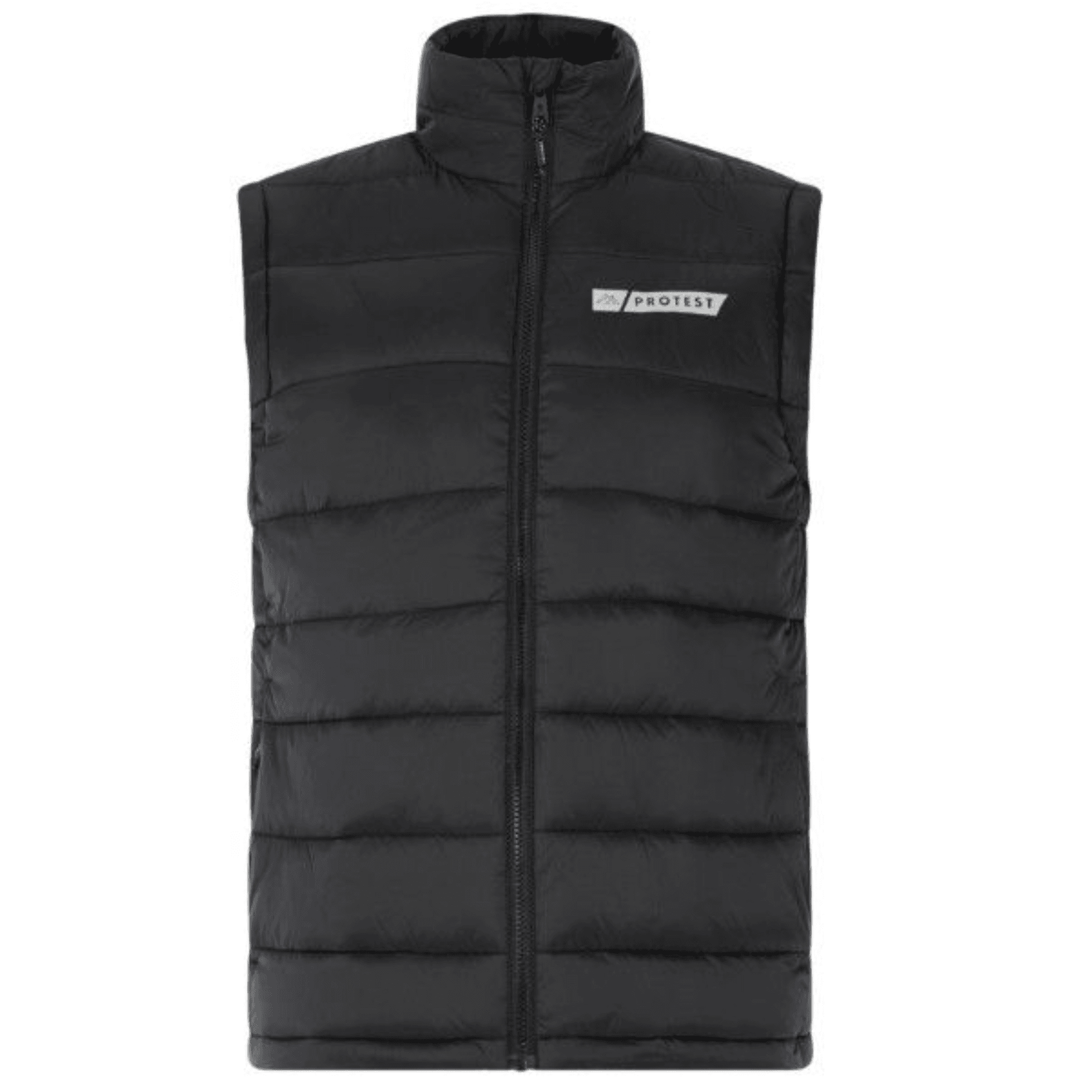 Protest Shelf Outdoor Bodywarmer - Sample: True Black: L
