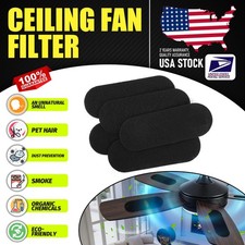 3MM Ceiling Fan Filters for Blades- Activated Carbon Filter Easy to Installation