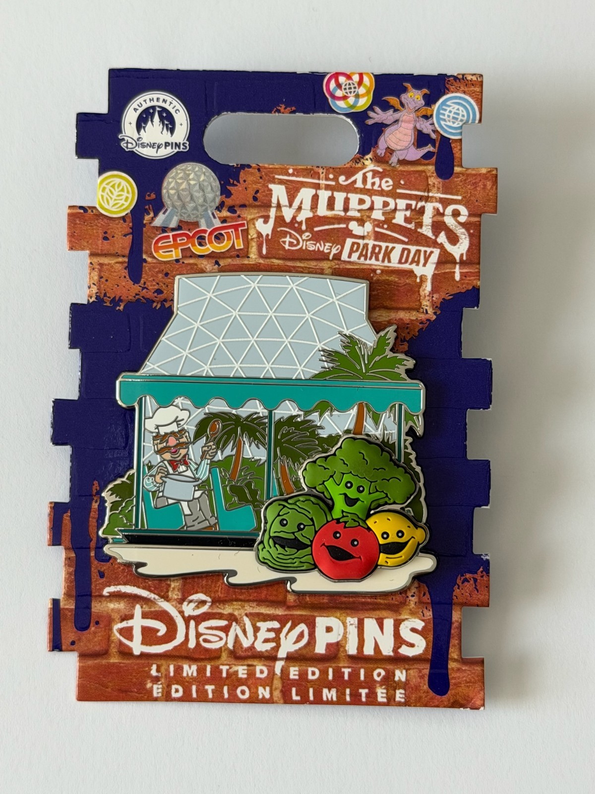 WDW Swedish Chef Rides Living with the Land The Muppets at EPCOT Disney Pin B