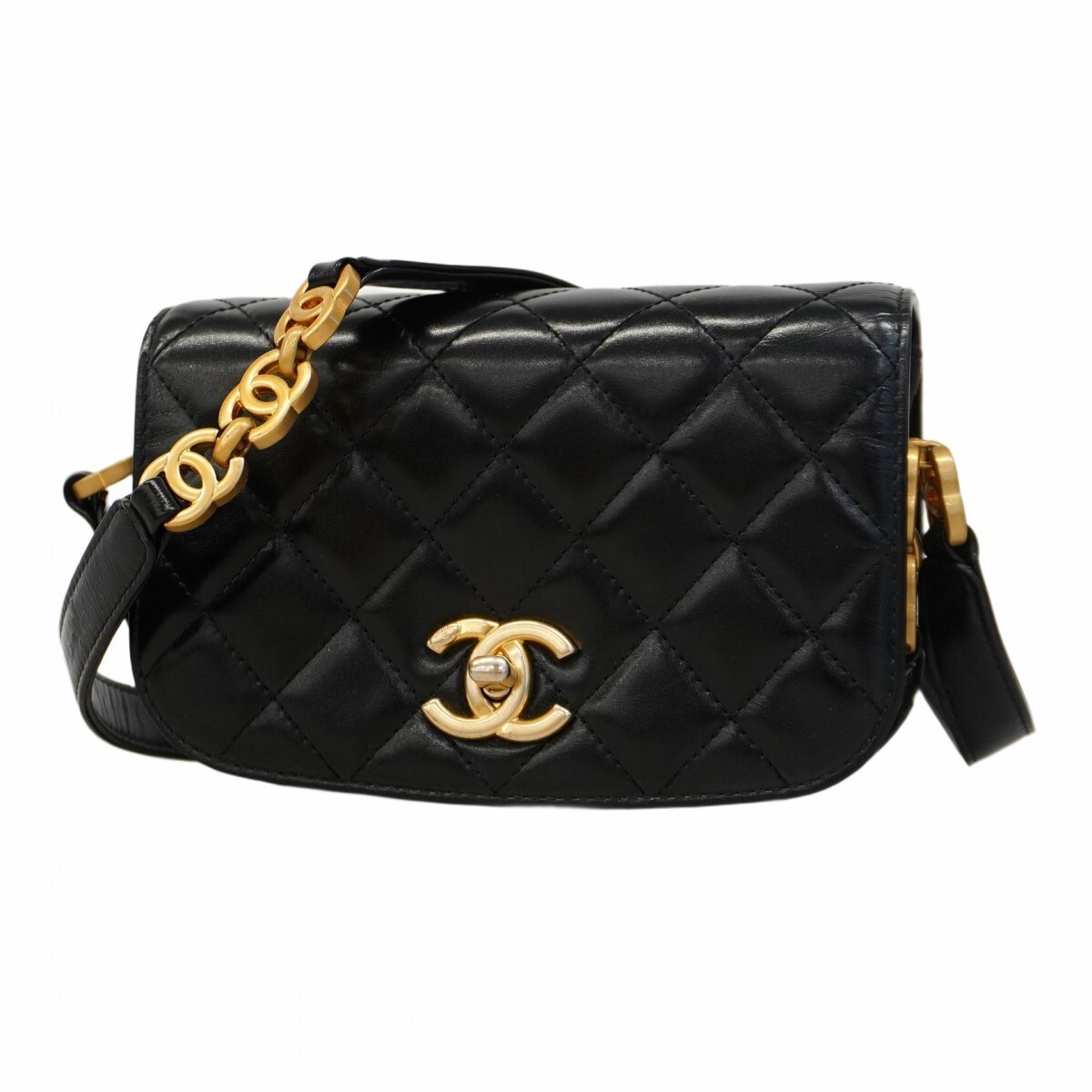 Chanel Matelasse Suede Calf Shoulder Bag 804380