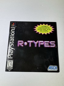 R-types Ps1 PlayStation 1, Complete In Box / CIB, Tested / Working