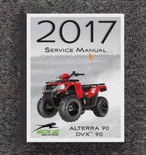 90 YOUTH ATV SERVICE MANUAL FITS 2017 ARCTIC CAT ALTERRA 90 DVX 90CC 2261078