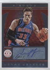 2013-14 Totally Certified Signatures Red 36/99 Jonas Jerebko #137 Auto 4l6