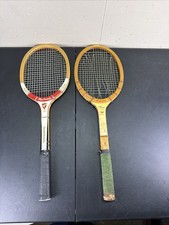 vintage tennis rackets wooden