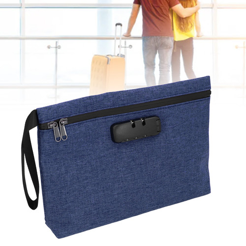 Geruchsdichte Tasche mit Zahlenschloss Aktivkohle Geruch Stash Case Navy - Bild 19 von 22