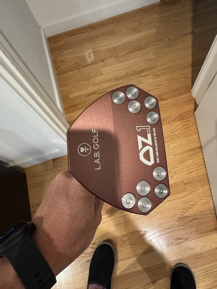Contrepoids De Putter LAB Golf OZ1 TPT Pour Gaucher - Longueur 37 Pouces, Neuf (Modèle Spécifique)