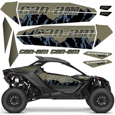 Can-am Maverick R XRS 2UP UTV Decals Stickers Set Graphics Kit