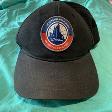 Rare Berghaus Ulvetanna Peak Antarctica Expedition Baseball Cap. Black