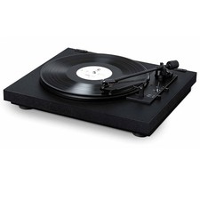Pro-Ject Automat A1 Automatic Turntable with Ortofon OM10  Phono Stage Black 