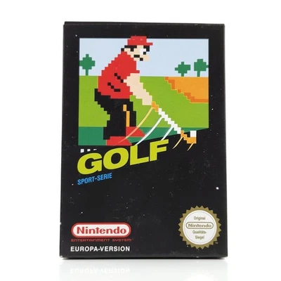 Nintendo NES Spiel: Golf Sport-Serie - OVP cib komplett (PAL-NOE) - Bild 1 von 4