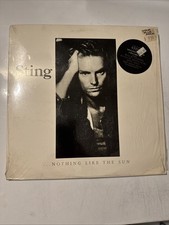 Sting - ...Nothing Like The Sun Vinyl LP 2 Disc NM/VG 