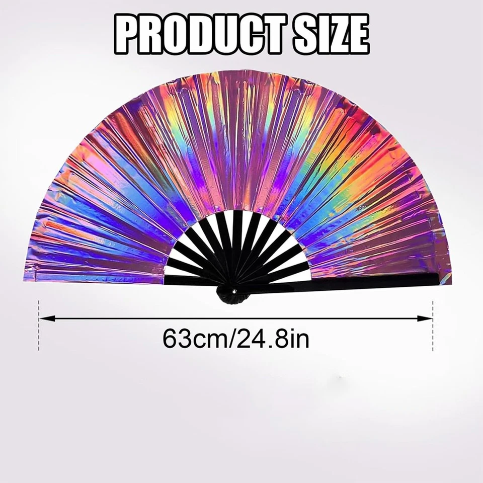 Boots On The Ground Hand Fan Popping Fans für Line Dance Retro Fan Multicol7130 - Bild 4 von 4