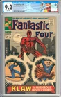 Fantastic Four #56 High Grade Silver Surfer WHITE PAGES Marvel 1966 CGC 9.2