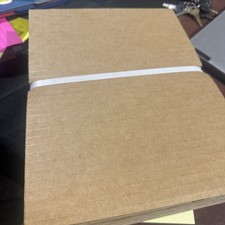 100 8.5x11 Cardboard Corrugated Pads Inserts Filler Sheet 8.5 x 11