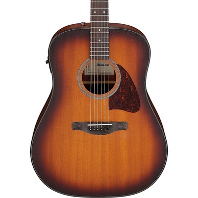 Ibanez AAD54E Advanced Dreadnought A/E Guitar - Open Pore Mahogany Sunburst
