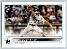 2022 Topps Sean Guenther Rookie Miami Marlins RC #471