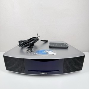 Bose Wave Music System IV Odtwarzacz CD Stereo Platinum Silver Roboczy zdalne czyszczenie